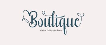 Boutique Font