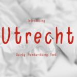 Utrecht Font