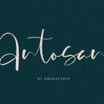 Antosan Script Font