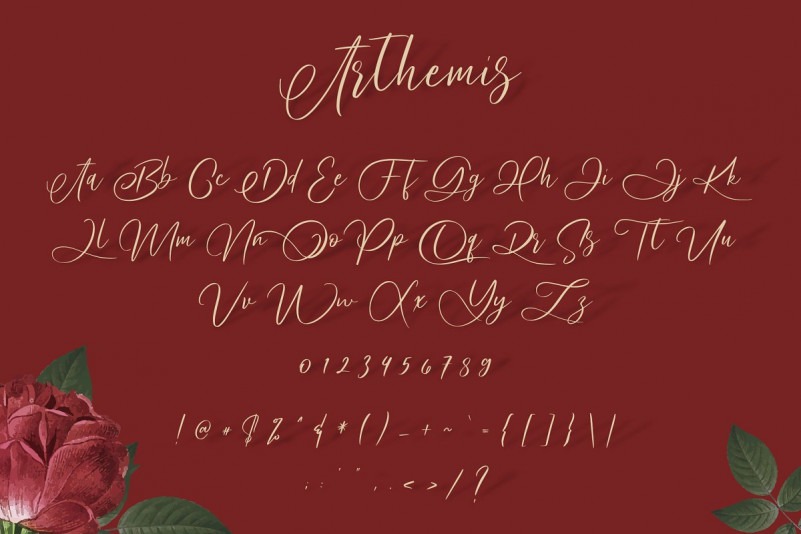 Arthemis Font 5