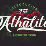 Athalita Brush Stylist Font