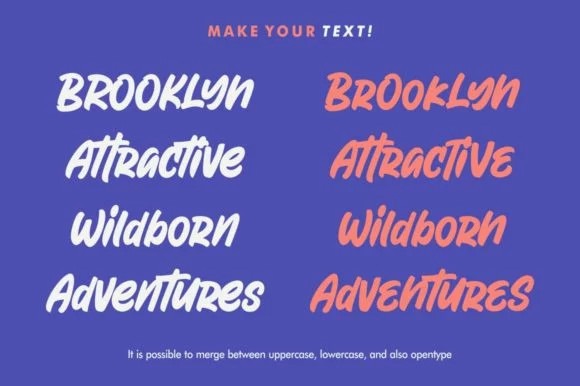 Attractype Reborn Font 3