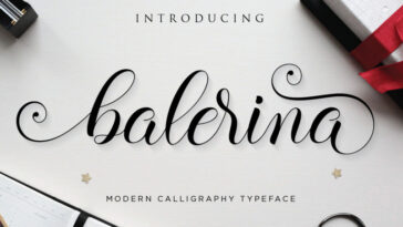 Balerina Font 1