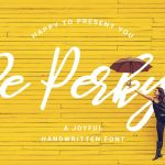 Be Perky Handwritten Font