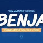 Benja Comic Book Font