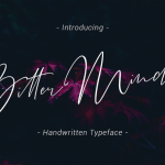 Bitter Mind Script Font