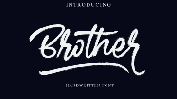 Brother Brush Font