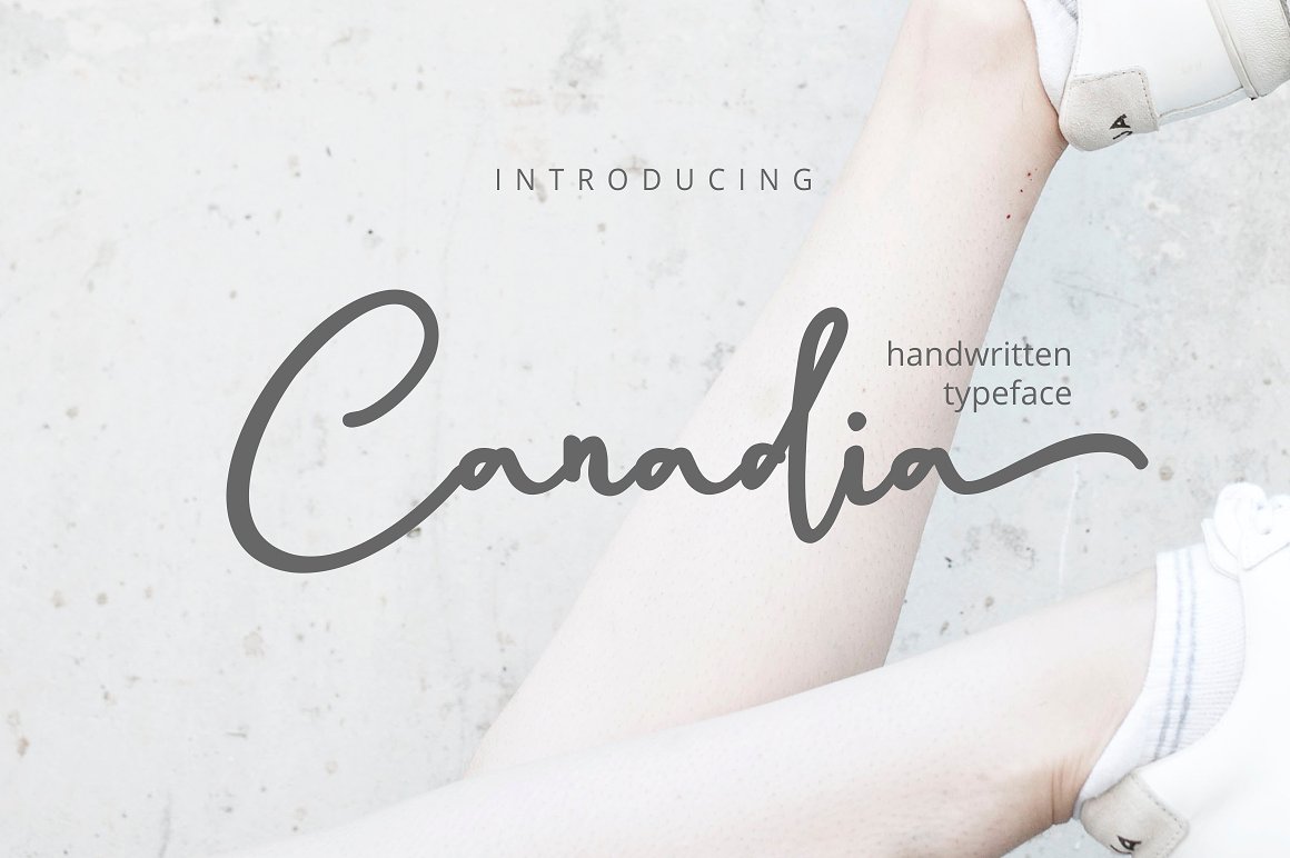 Canadia Script Handwritten Font