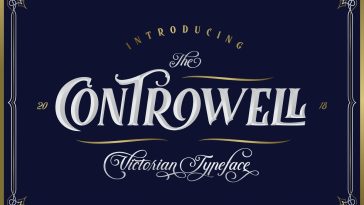 Controwell Victorian Typeface