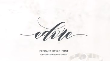 Edore Script Font