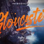 Gloucester Brush Font