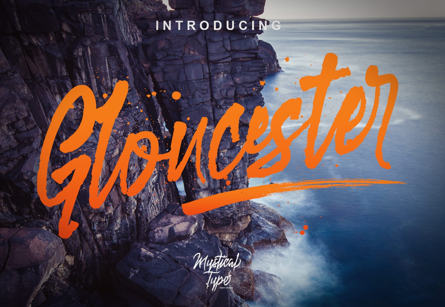 Gloucester Brush Font