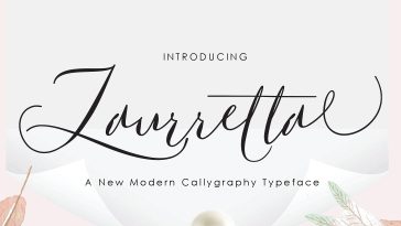 Laurretta Handwriting Font