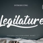 Legilature Script Font