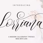 Lorriana Script Font