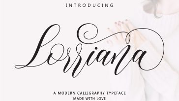 Lorriana Script Font