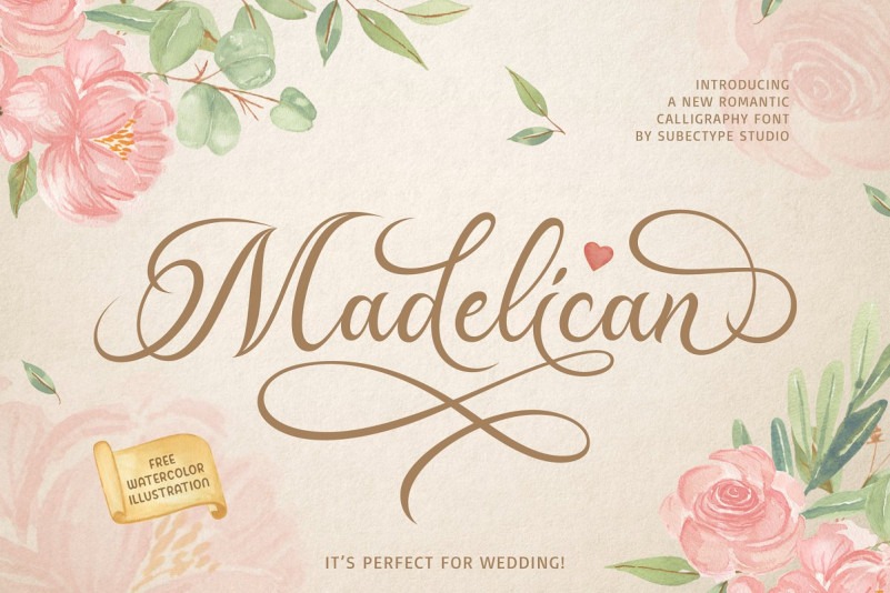 Madelican Font 1