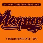 Maqueen Display Font