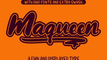 Maqueen Display Font