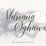 Mariana Oghawa Script Font