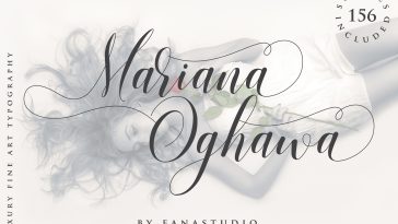 Mariana Oghawa Script Font