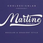 Martine Script Font