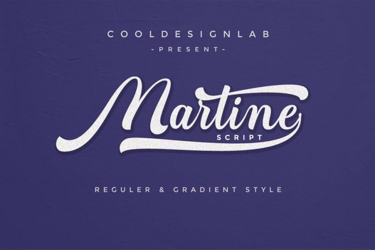 Martine Script Font