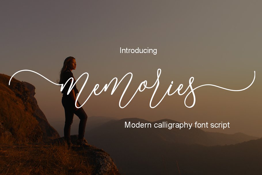 Memories Script Font