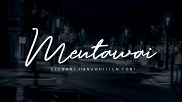 Mentawai Signature Font