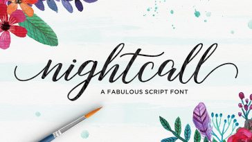 Nightcall Script Font