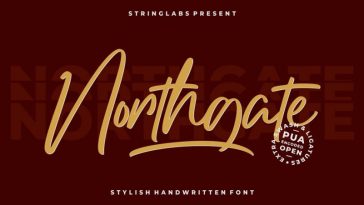 Northgate Script Font 1 (1)