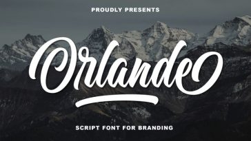 Orlande Script Font 1