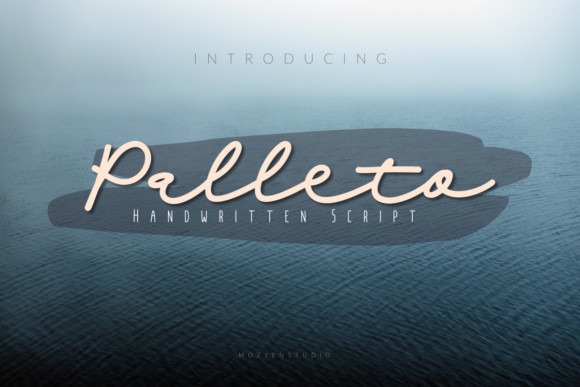 Palleto Font 3