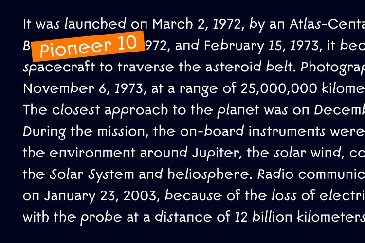 Pioneer 10 Modern Sans Font 5