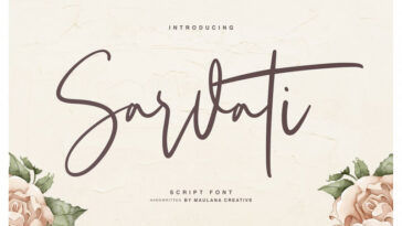 Sarvati Font 1