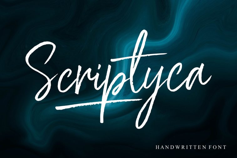 Scriptyca Brush Font (1)