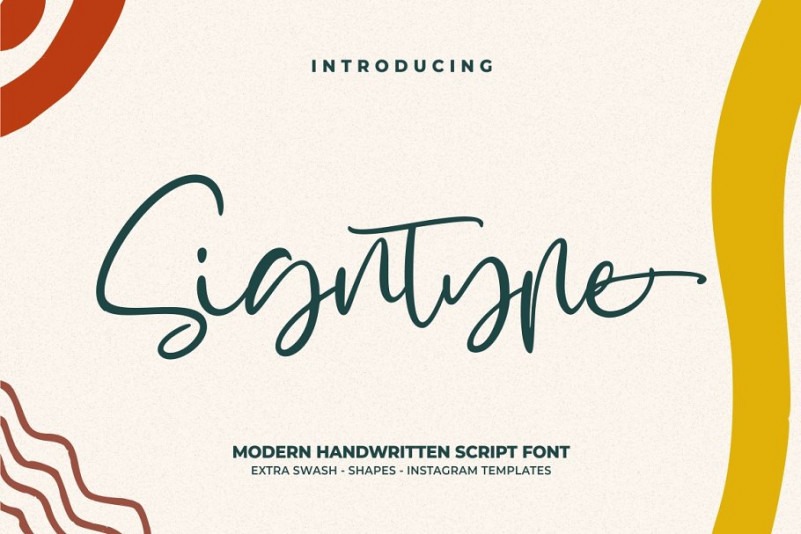 Signtype Script Font 1