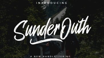 Sunder Outh Font