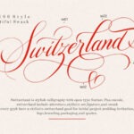 Switzerland Fontfont 4