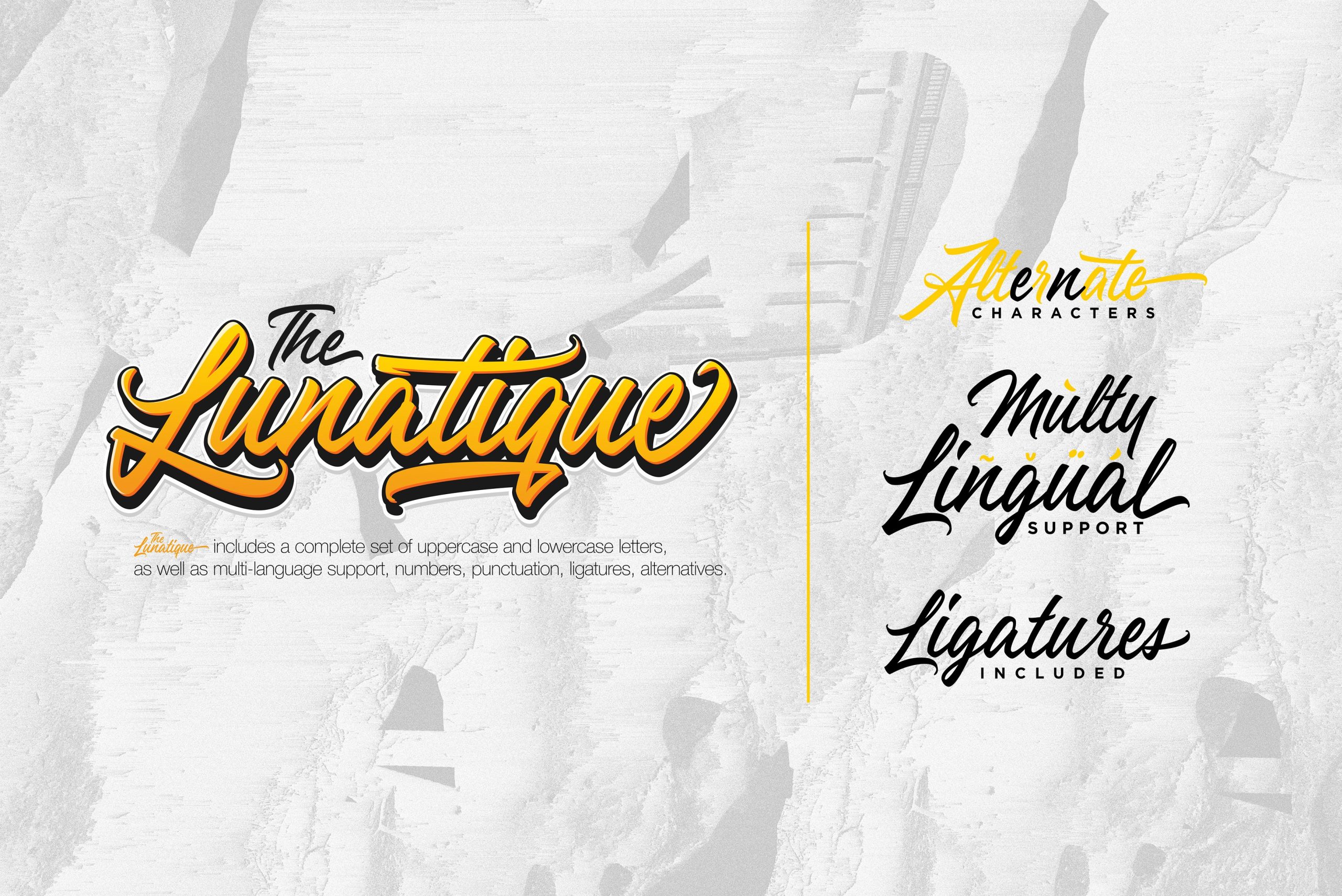 The Lunatique Script Font 2