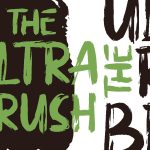 The Ultra Brush Font