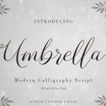 Umbrella Font 1