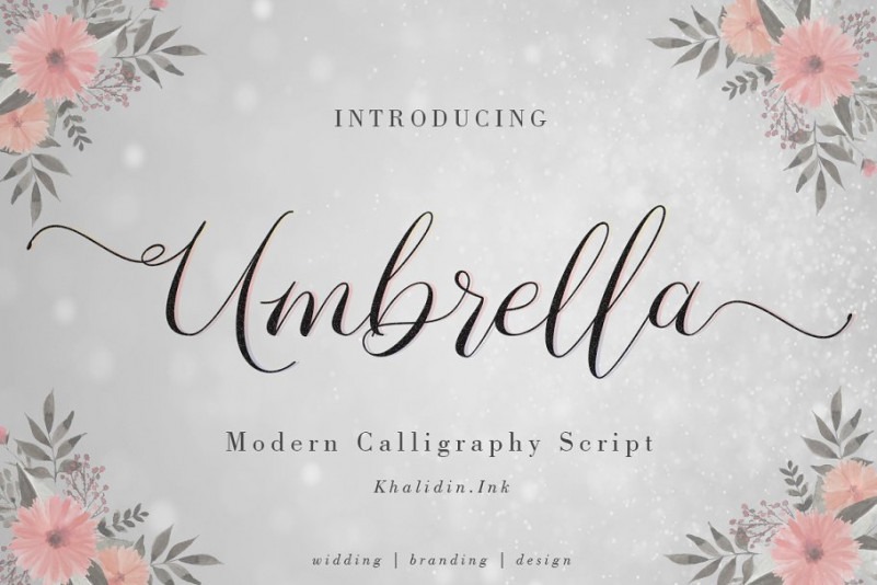 Umbrella Font 1