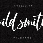 Wild Smith Modern Script Font