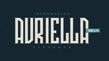 Avriella Typeface 800x600