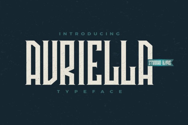 Avriella Typeface 800x600