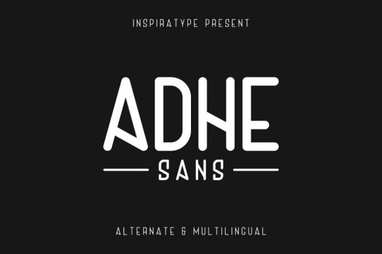 Adhe Sans Typeface 768x512