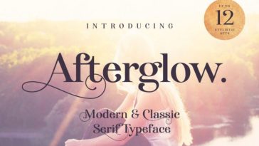 Afterglow Typeface 768x512 (1)