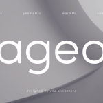 Ageo Geometric Sans Fontfamily