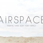 Airspace Sans Serif Font